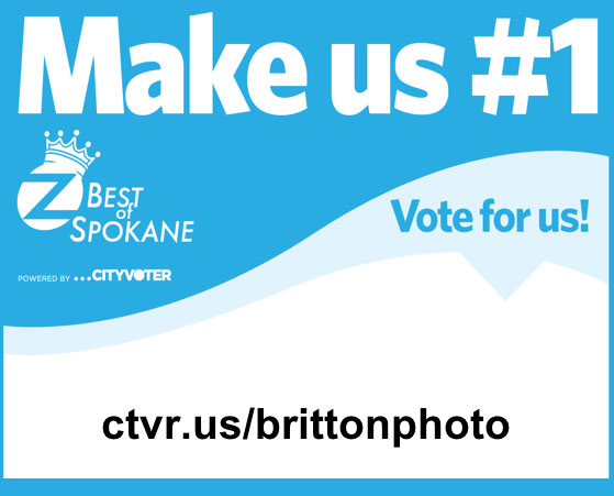 Vote for Britton Photography as Spokane